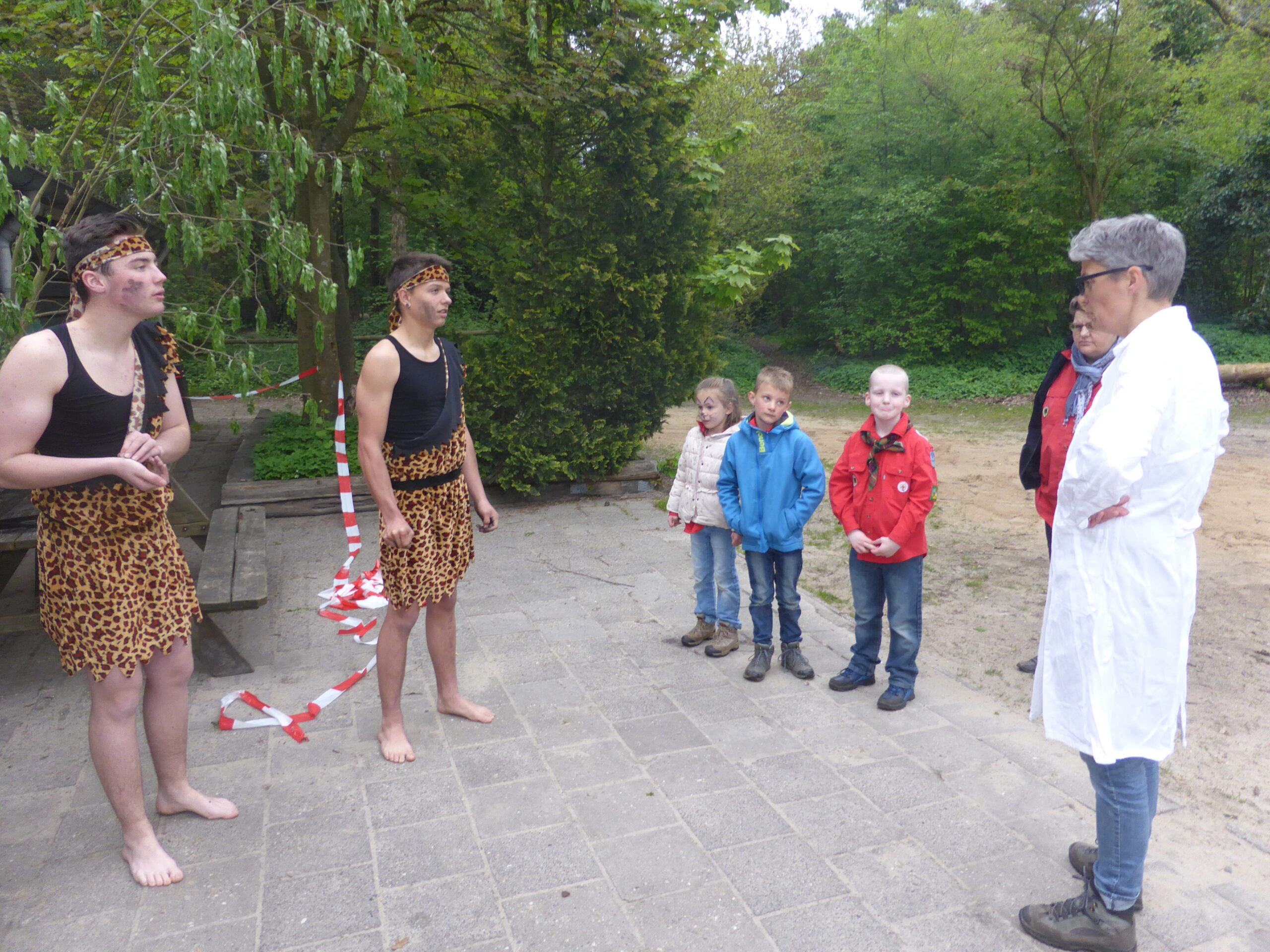 Beverkamp in de oertijd